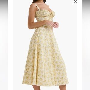 House of CB Carmen Floral Bustier Dress (Tags Included)